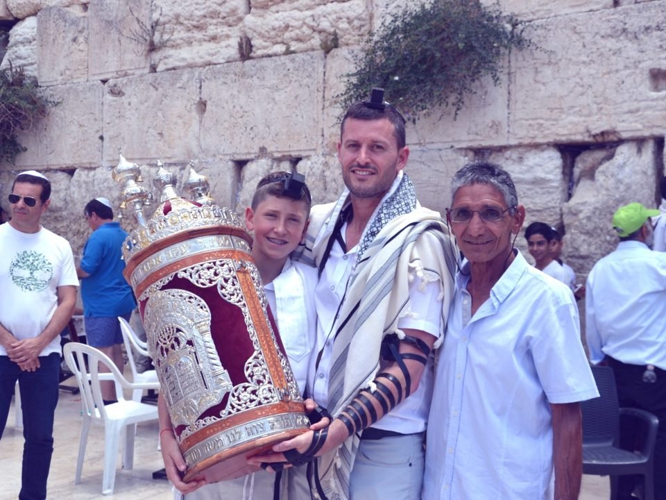 בר מצווה בכותל